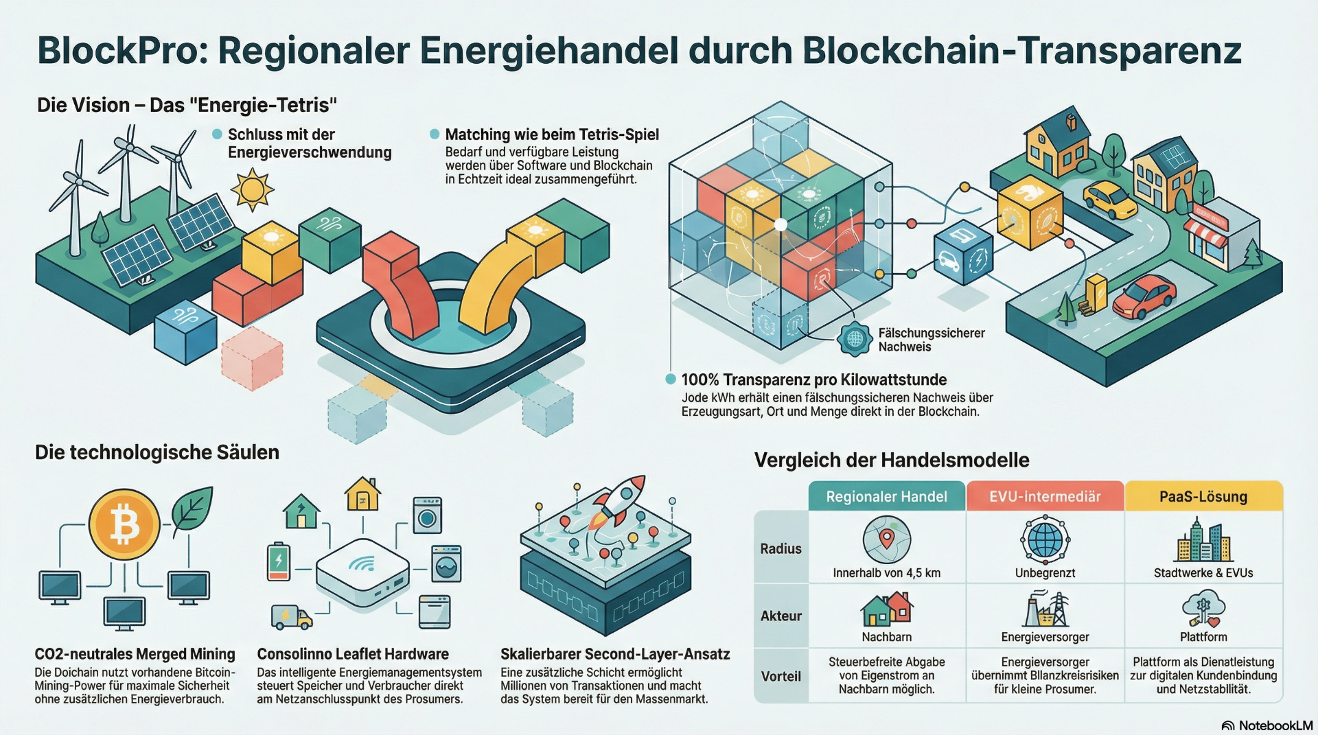 BlockPro – Regionaler Energiehandel durch Blockchain-Transparenz